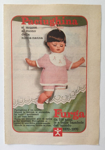 Pubblicita furga paciughina - pubblicita',