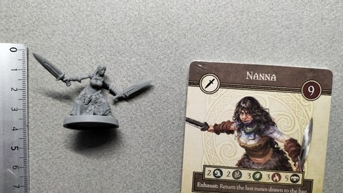 Nanna miniature english - miniature+english, card
